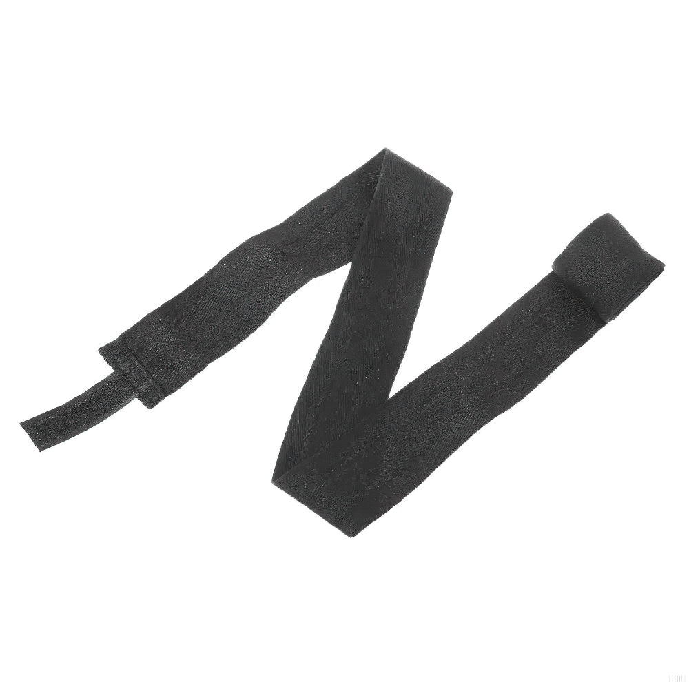 Black stretchable boxing hand wrap SF3089 for secure wrist support and protection in MMA and boxing training.
